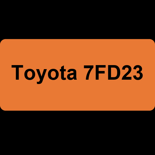 Toyota 7FD23